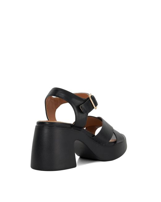 Dune Black Jolanda Heeled Sandals