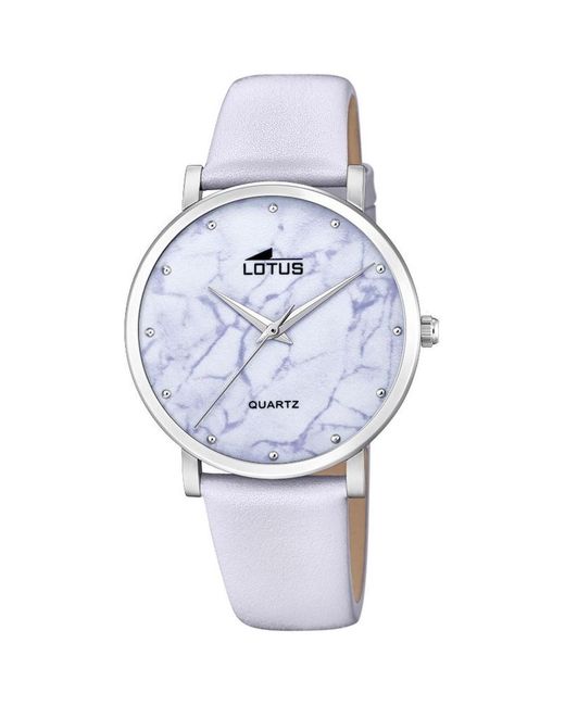 Lotus Metallic Stainless Steel Sports Analogue Quartz Watch