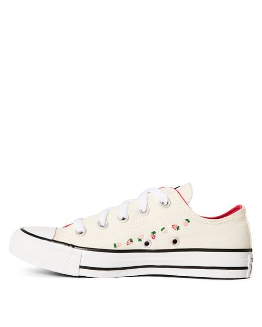 Converse White Chuck Taylor All Star Low-Top Trainers