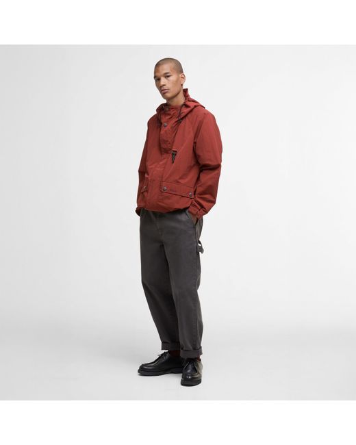 Barbour Red Rig Showerproof Jacket for men