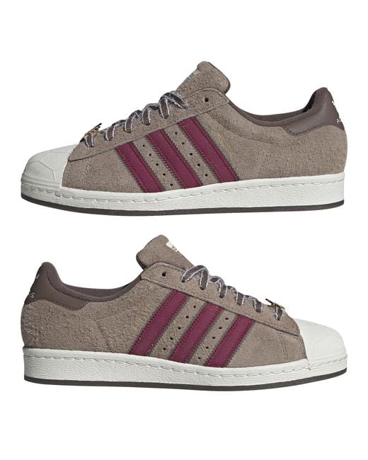 Adidas Originals Brown Tmnt Shelltoe for men