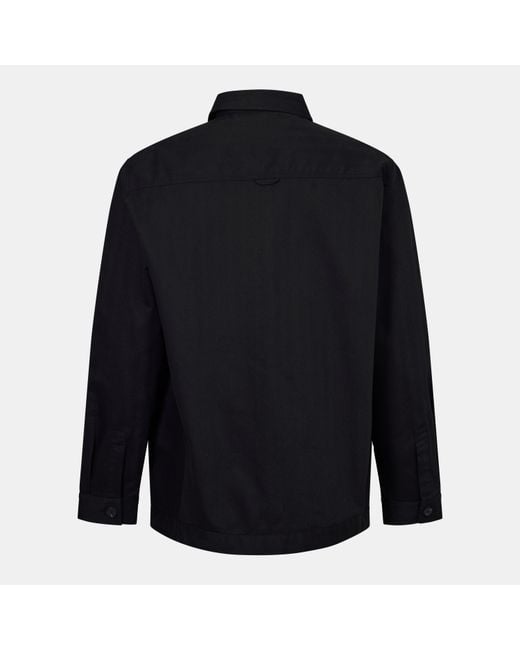 HUGO Blue Efilos Long Sleeve Oxford Shirt for men