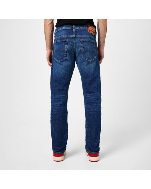 DIESEL Blue D Yennox Tapered Jeans for men