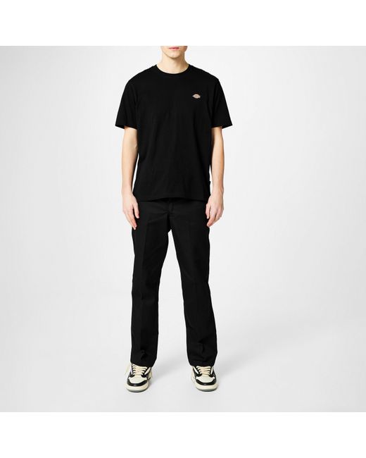Dickies Black Slim Fit Work Trousers for men