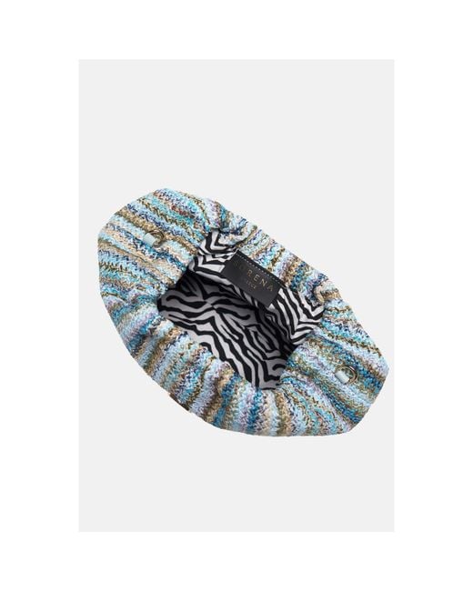 Sorena Blue Clutch Bag