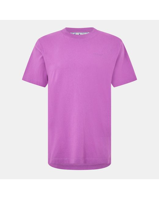 Off-White c/o Virgil Abloh Purple T-Shirt for men