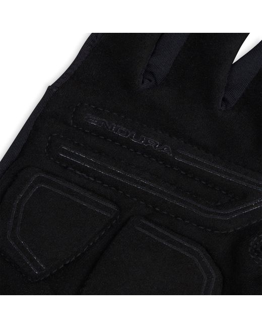 Endura Black Loop Full Finger Gloves for men