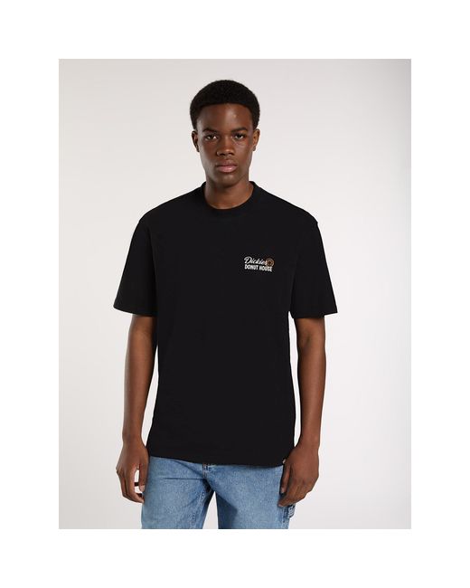 Dickies Black Donut Regular Fit T-Shirt for men