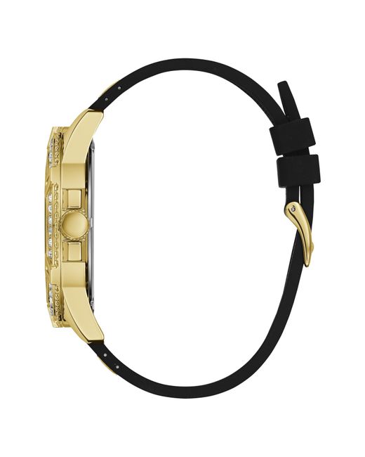Guess Metallic Gents Watch With Strap for men