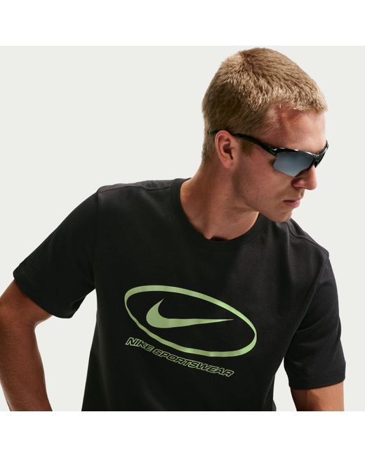 Nike Black T-Shirt for men