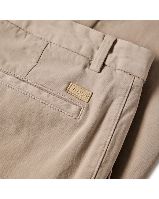 Boss Natural H-Kane1 10271526 01 Straight Leg Trousers for men