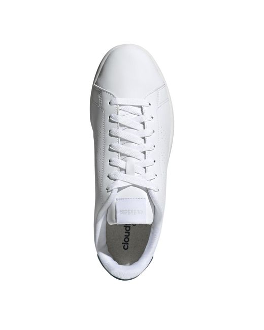 Adidas White Advantage Low-Top Trainers for men
