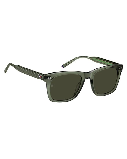 Tommy Hilfiger Green Hil Sun Rectangular Sn63 for men