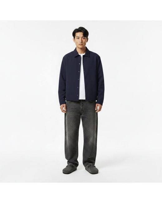 Guess Blue Achill Overshirt for men