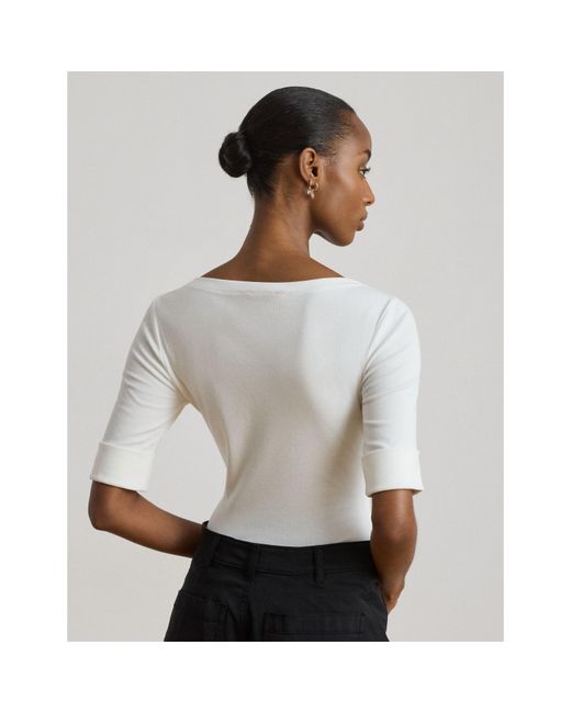 Ralph Lauren White Judy T-Shirt