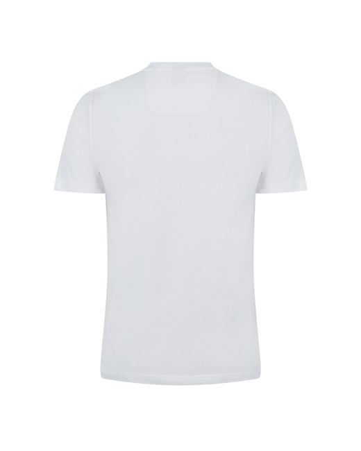 Boss White Tee Tape Logo 10269604 01 for men