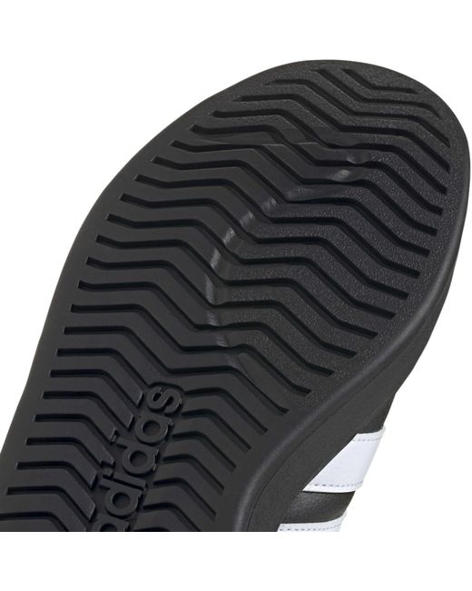 Adidas Black Street Talk Low-Top Trainers for men