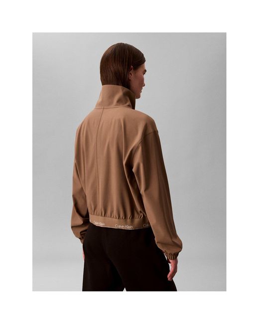 Calvin Klein Brown Windbreaker