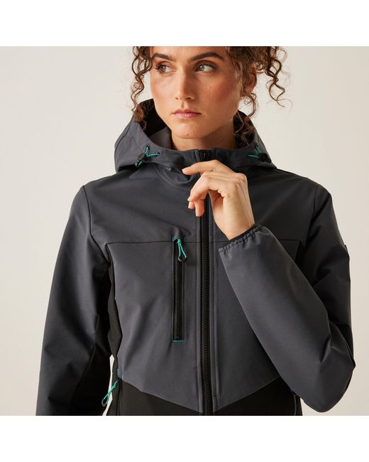Regatta Black Ada Stretch Softshell Jacket