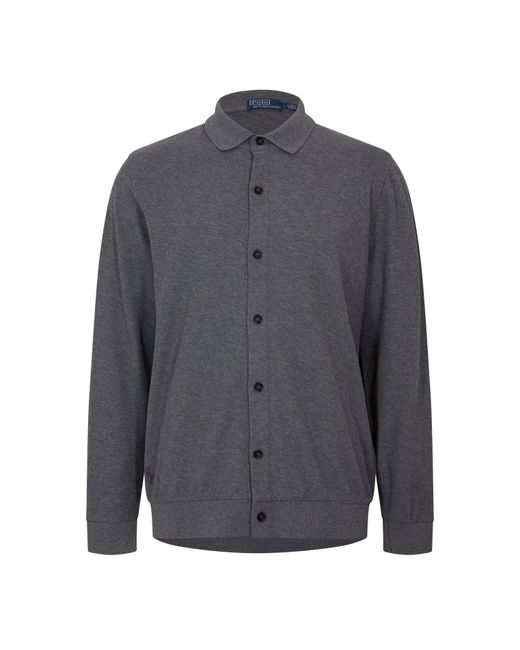 Polo Ralph Lauren Gray Pp Knit Short Sleeve Shirt for men