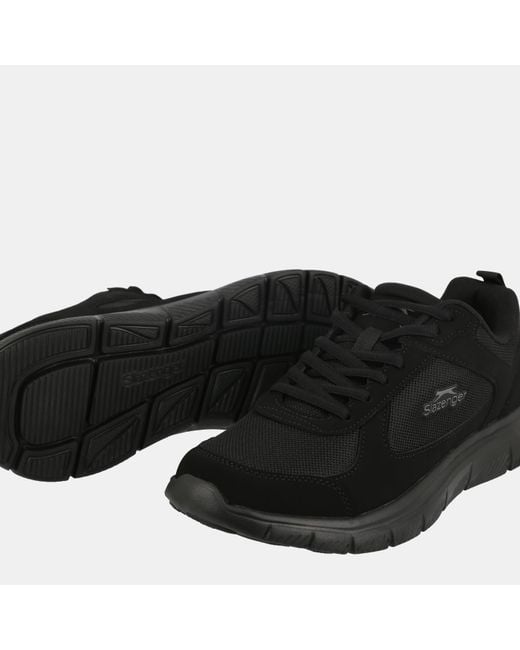 Slazenger 1881 Black Force Mesh Trainer for men