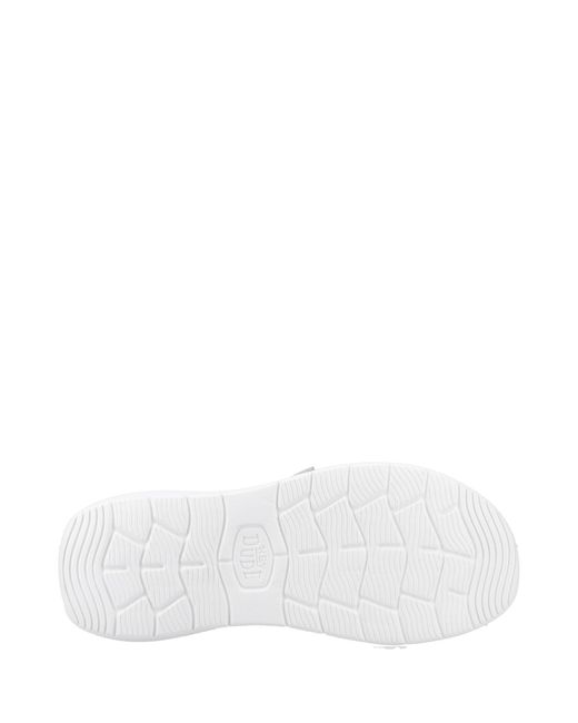 HeyDude White Wendy Comf Shoe