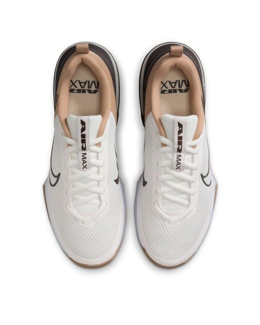 Nike White Air Max Alpha Trainer 6 Workout Shoes for men