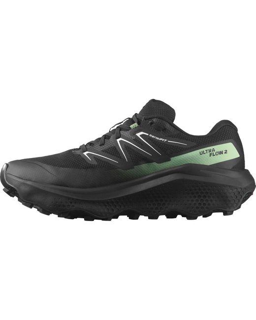 Salomon Black Shoes Ultra Flow 2 Gtx/ Trail Running for men