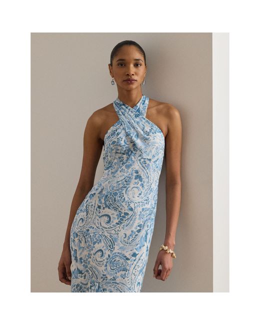 Ralph Lauren Blue Ball Gown