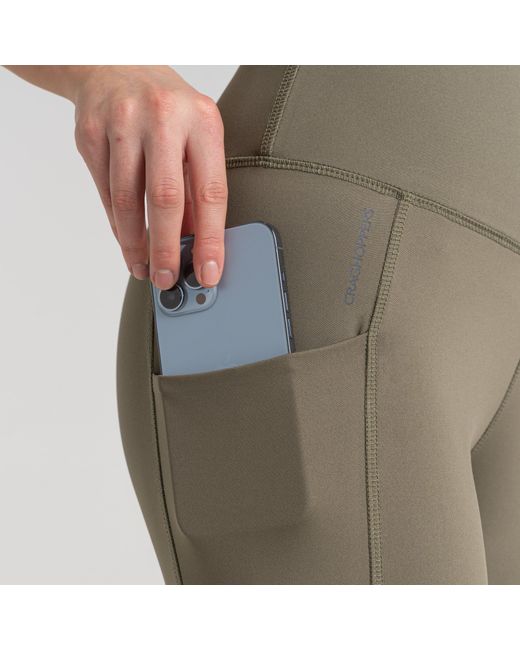 Craghoppers Green Crag Kiwi Cropped Leggings
