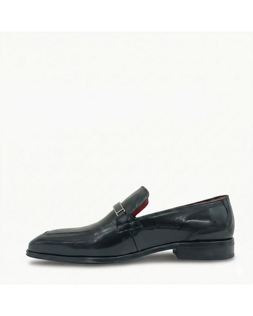 Jeffery West Black Loafers for men