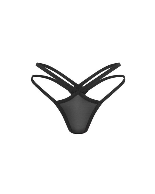 Agent Provocateur Black Joan Thong