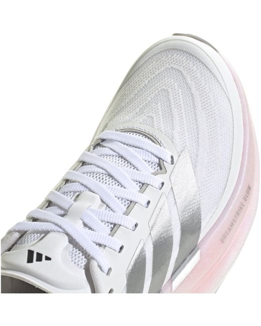 Adidas White Supernova Glide Running Shoes