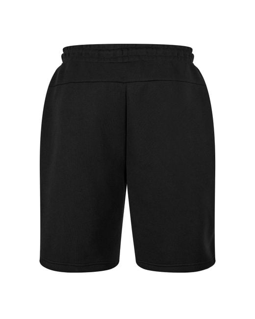 Everlast Black Tech Fleece Short for men