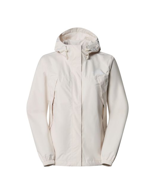The North Face Gray Antora Dryvent Hooded Long Sleeve Waterproof Jacket