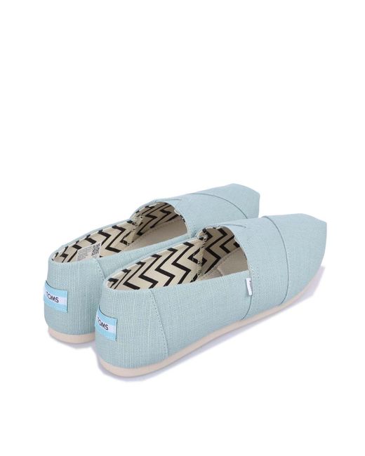 TOMS Blue Alpargata Classic Espadrilles for men