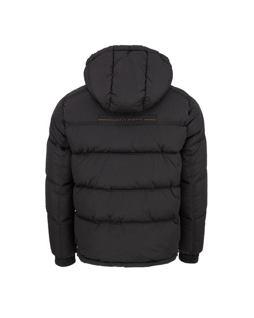 Firetrap Black Firertrap Bubble Jacket for men