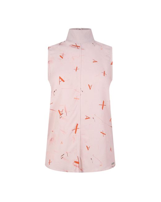 ARMANI EXCHANGE Pink Ax Top