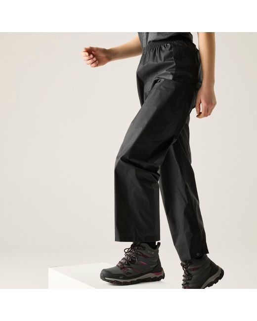 Regatta Black Waterproof Trousers