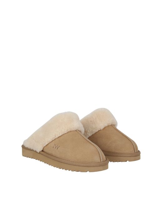 Jack Wills Natural Mule Slippers