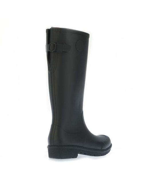 Fitflop Black Womenss Fit Flop Wonderwelly Tall Wellington Boots