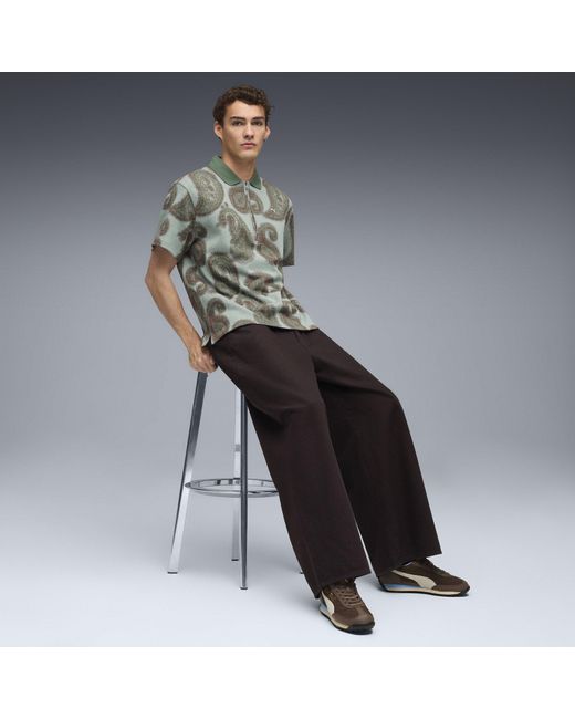 PUMA Brown Easy Rider Low-Top Trainers