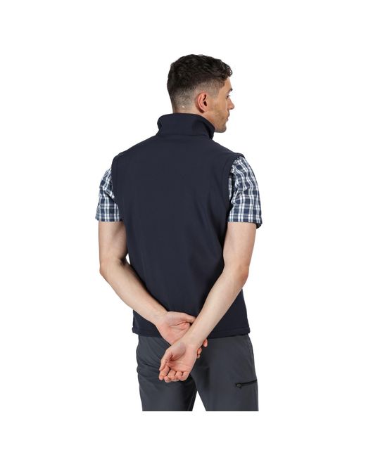 Regatta Blue Bradwell Iii Softshell Bodywarmer for men