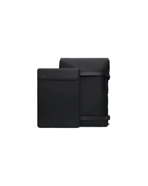 Rains Black Otg Backpack