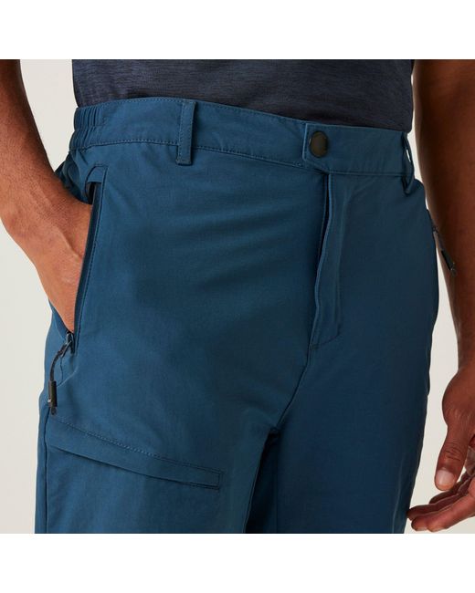 Regatta Blue Highton Ii Water-Repellent Trousers for men
