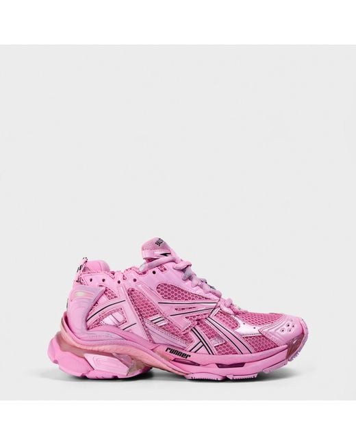 Balenciaga Pink Runner Sneaker