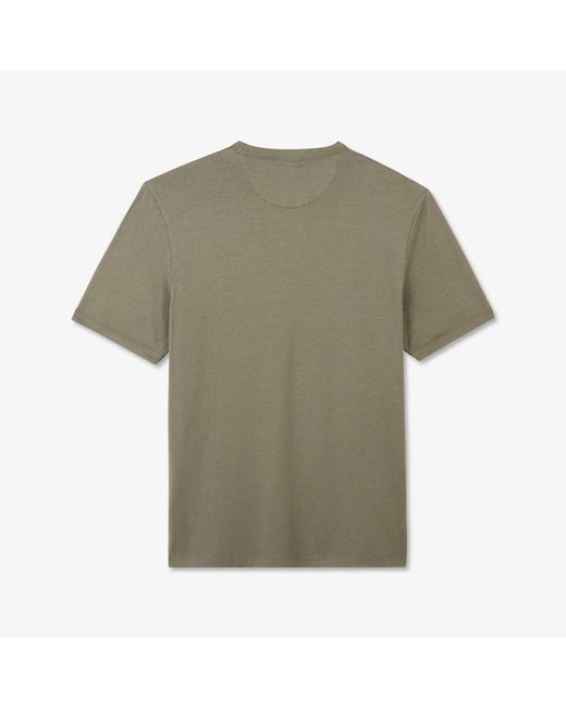 Eden Park Green Khaki Shortsleeved Tshirt for men