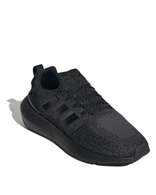 Adidas Black Swift Run 22 Shoes for men