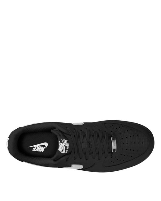 Nike Black Air Force 1 07 Shoes for men