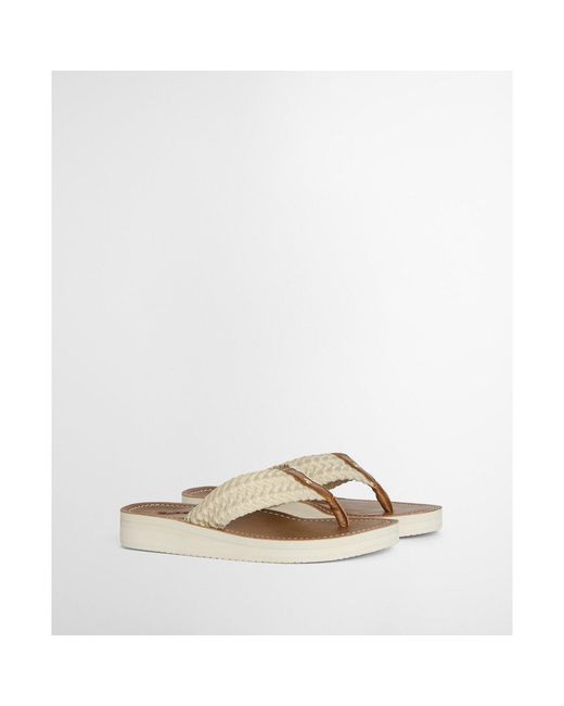 Barbour Natural Kelburn Sandals